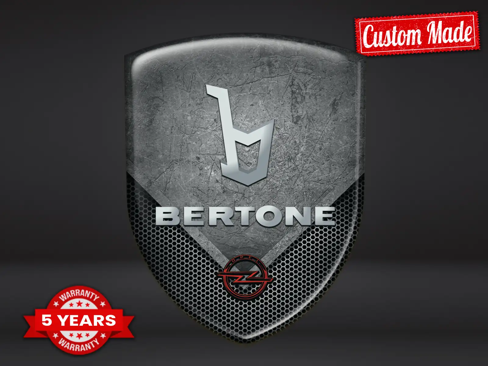 Bertone Adesivi Parabrezza Universali Premium Regolabili